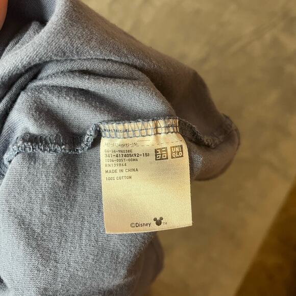 Disney Blue Mickey Mouse Character On Top of The World Balloons Lounge Size XS - Picture 7 of 9